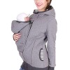 Umstandsjacke mit Baby-Einsatz Schwangerenjacke Steppjacke mit Kapuze  NEU 343 